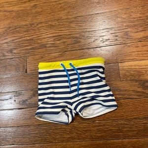 Baby Boden lightly worn swim trunks.